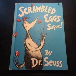 Scrambled Eggs Super - Dr. Seuss - Hardcover - Excellent condition OOP